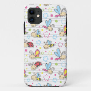 Capa Para iPhone 11 teste padrão com insetos