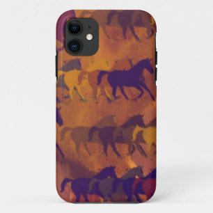 Capa Para iPhone 11 teste padrão da fazenda dos cavalos