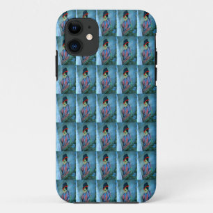 Capa Para iPhone 11 teste padrão da menina dos grafites