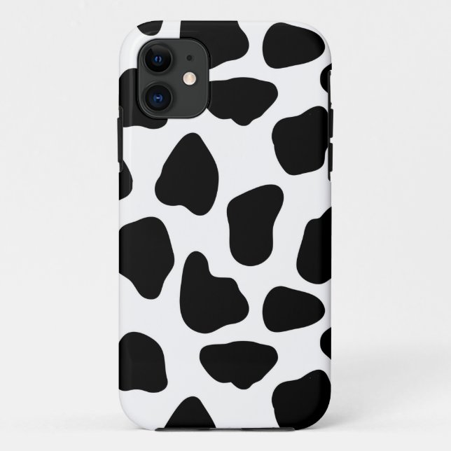 Capa Para iPhone 11 Teste padrão da vaca (Verso)