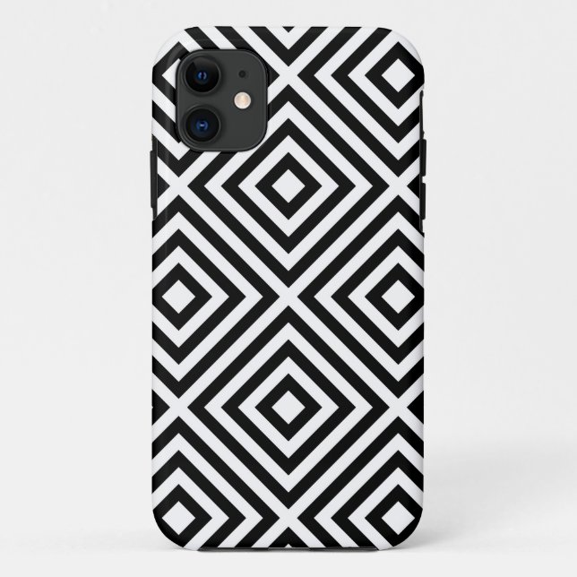 Capa Para iPhone 11 Teste padrão das listras (Verso)