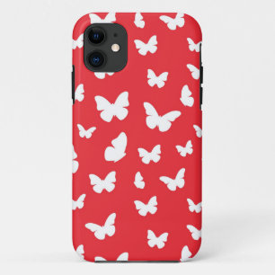 Capa Para iPhone 11 Teste padrão de borboleta