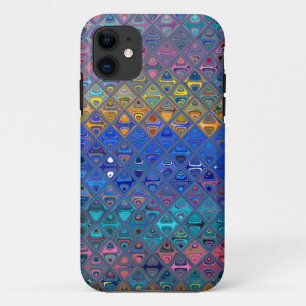 Capa Para iPhone 11 Teste padrão decorativo dos azulejos de mosaico