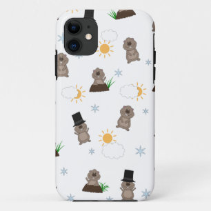 Capa Para iPhone 11 Teste padrão do dia de Groundhog