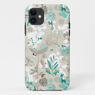 Capa Para iPhone 11 Teste padrão do jardim