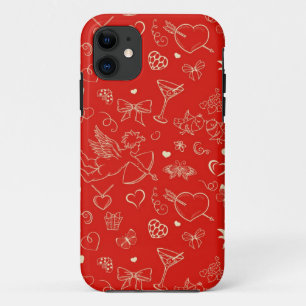 Capa Para iPhone 11 Teste padrão dos namorados