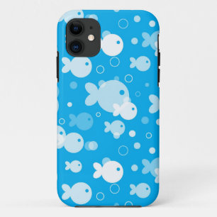 Capa Para iPhone 11 teste padrão dos peixes