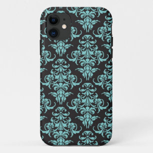 Capa Para iPhone 11 Teste padrão floral do papel de parede do