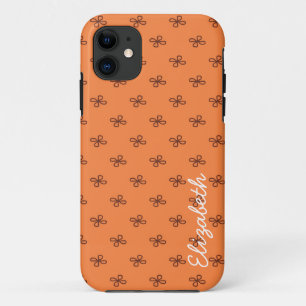 Capa Para iPhone 11 Teste padrão geométrico moderno colorido bonito
