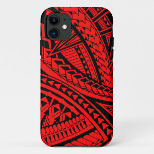 Capa Para iPhone 11 Teste padrão samoano do tatuagem