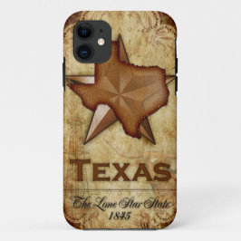 Capa Para iPhone 11 Texas - O Estado da Estrela Solitária