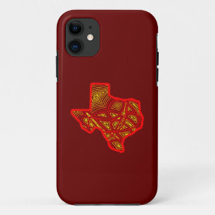 Capa Para iPhone 11 Texas Scribbleprint