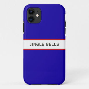 Capa Para iPhone 11 Texto dos Beliscos Vermelhos Brancos Vermelhos Mod