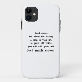 Capa Para iPhone 11 Texto engraçado sobre mulheres e homens.