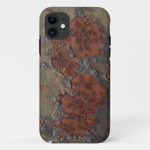 Capa Para iPhone 11 Textura da oxidação do falso (ferro oxidado