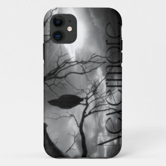Capa Para iPhone 11 The Raven - Nevermore Sunbeams Tree