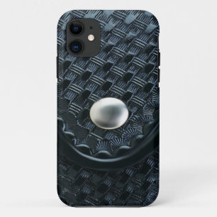 Capa Para iPhone 11 Thin Blue Line - Cinto de Polícia com Cesta Tecido