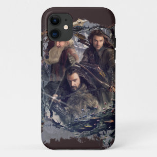 Capa Para iPhone 11 Thorin, Kili e Gráfico Balin