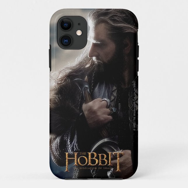 Capa Para iPhone 11 THORIN OAKENSHIELD™ Caracter Poster 2 (Verso)