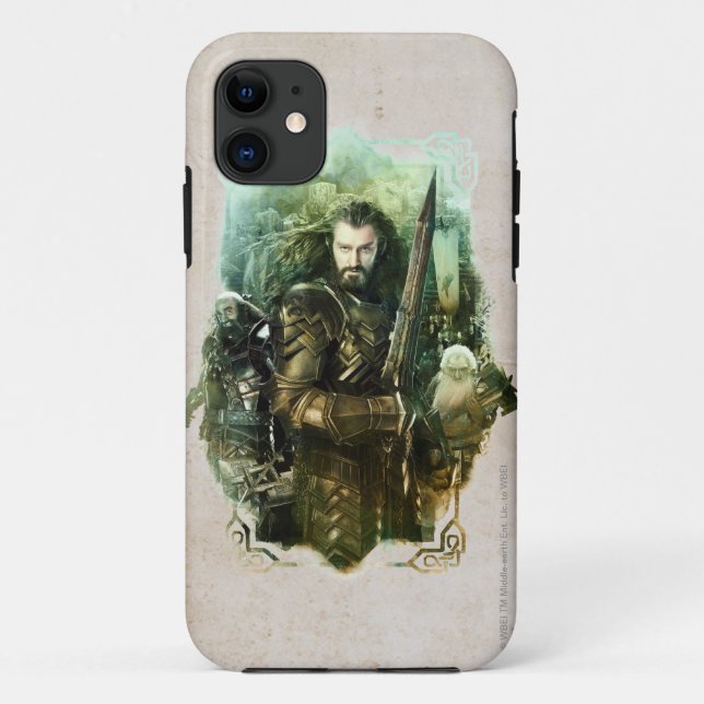 Capa Para iPhone 11 THORIN OAKENSHIELD™, Dwalin e Gráfico Balin (Verso)