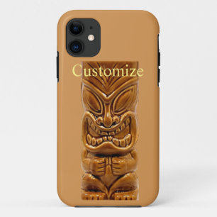 Capa Para iPhone 11 Thunder_Cove da Escultura Tiki Dourada