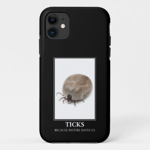 Capa Para iPhone 11 Ticks Porque A Natureza Nos Odeia - Divertimento P
