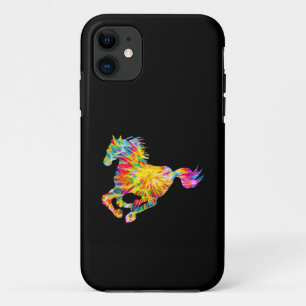 CAPA PARA iPhone 11 TIE DYE HORSE