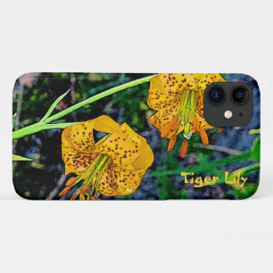 Capa Para iPhone 11 Tiger Lily