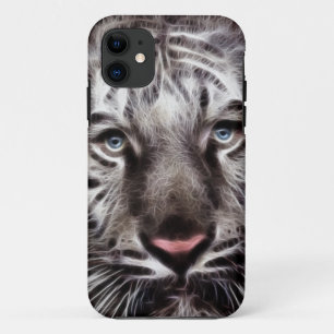 Capa Para iPhone 11 Tigre de Gatos-Grande Selvagens