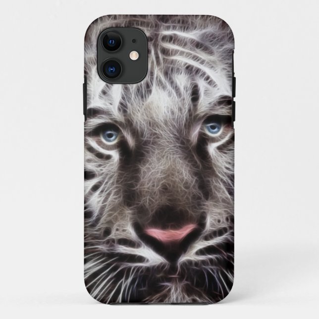 Capa Para iPhone 11 Tigre de Gatos-Grande Selvagens (Verso)