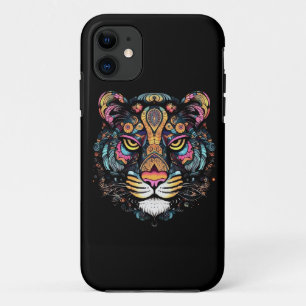 Capa Para iPhone 11 Tigre Head