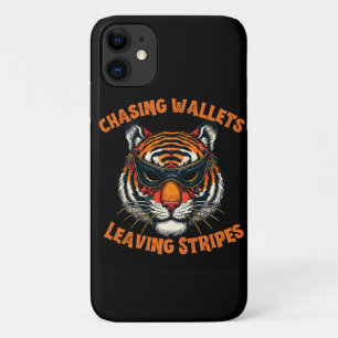 Capa Para iPhone 11 Tigre ladrão