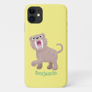 Capa Para iPhone 11 Tigre Smilodon de Tigre de Saber