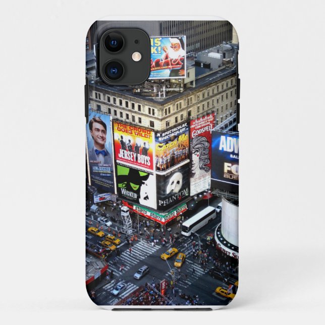 Capa Para iPhone 11 Times Square (Verso)