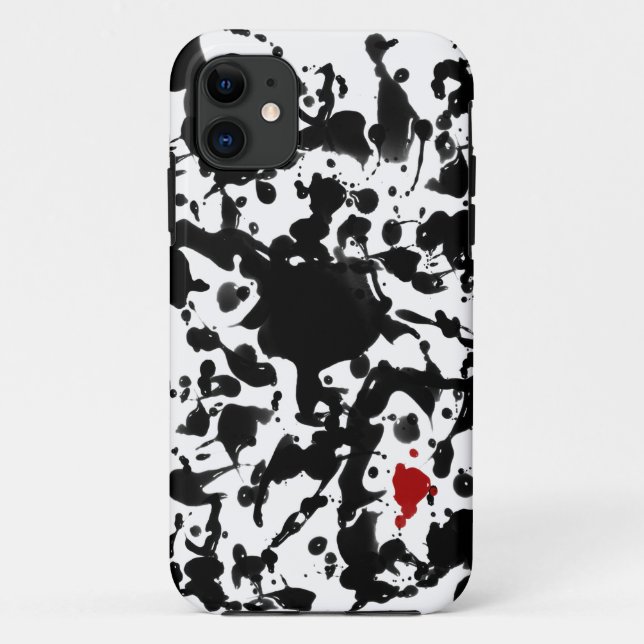 CAPA PARA iPhone 11 TINTA PRETA (Verso)