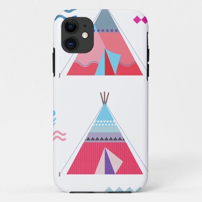 Capa Para iPhone 11 tipi rosa (Verso)