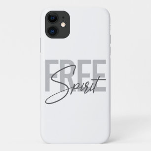 Capa Para iPhone 11 Tipografia moderna, simples e legal do Espírito Li