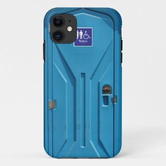 Capa Para iPhone 11 Toalete portátil público engraçado