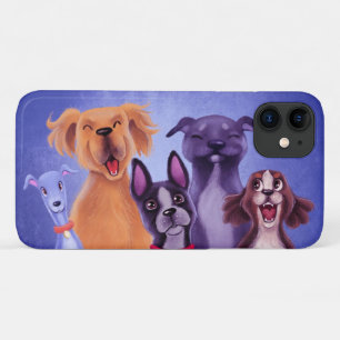 Capa Para iPhone 11 Todos Os Cães