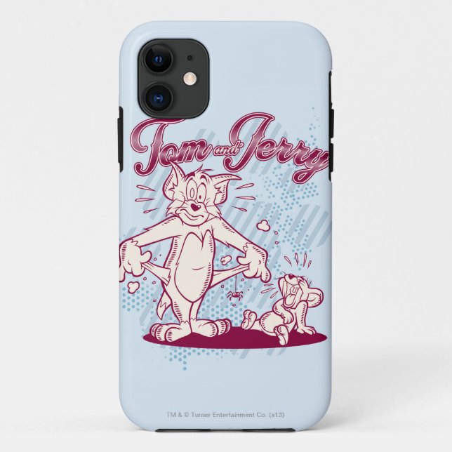 Capa Para iPhone 11 Tom e Jerry Broke (Verso)