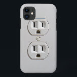 Capa Para iPhone 11 Tomada elétrica<br><div class="desc">Tomada elétrica engraçada</div>
