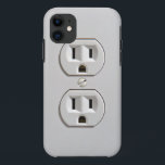 Capa Para iPhone 11 Tomada elétrica<br><div class="desc">Tomada elétrica engraçada</div>