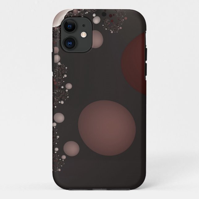 Capa Para iPhone 11 tons de marrom (Verso)