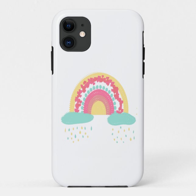 Capa Para iPhone 11 Tootsie Fruity Rainbow iPhone 11 Case (Verso)