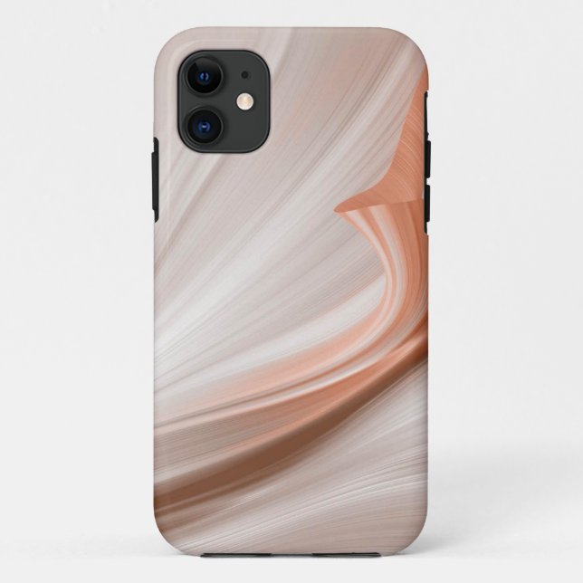 Capa Para iPhone 11 Toque de seda de pêssego (Verso)