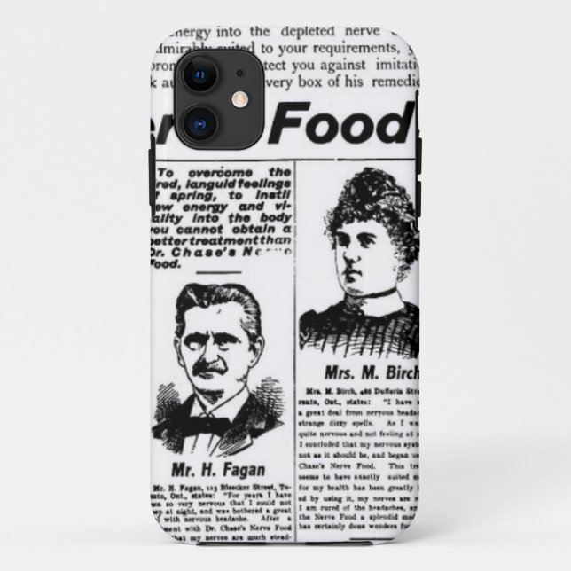Capa Para iPhone 11 Toronto pessoas Vintage (Verso)