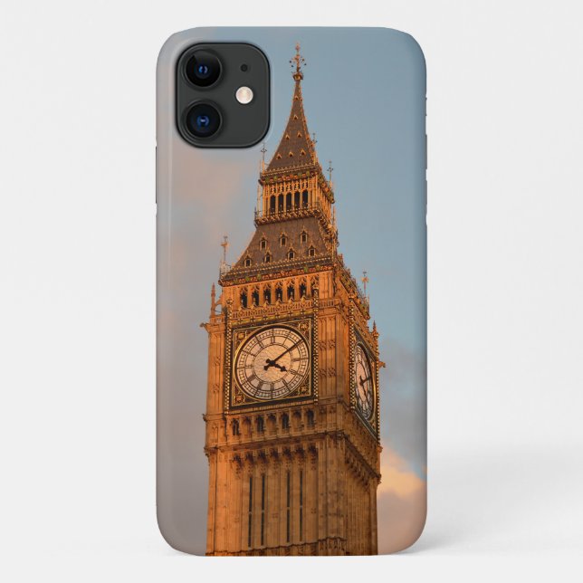 Capa Para iPhone 11 Torre de relógio Big Ben em Londres (Verso)