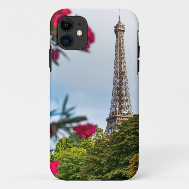 Capa Para iPhone 11 Torre Eiffel (Verso)