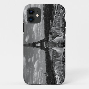Capa Para iPhone 11 Torre Eiffel de France Paris Fontains do vintage