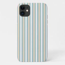 Capa Para iPhone 11 Torres azuis, brancas e esbranquiçadas